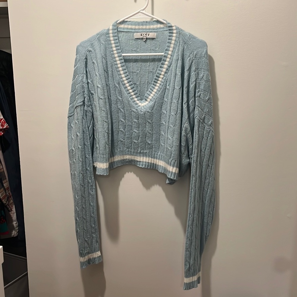 Grey Bandit sweater